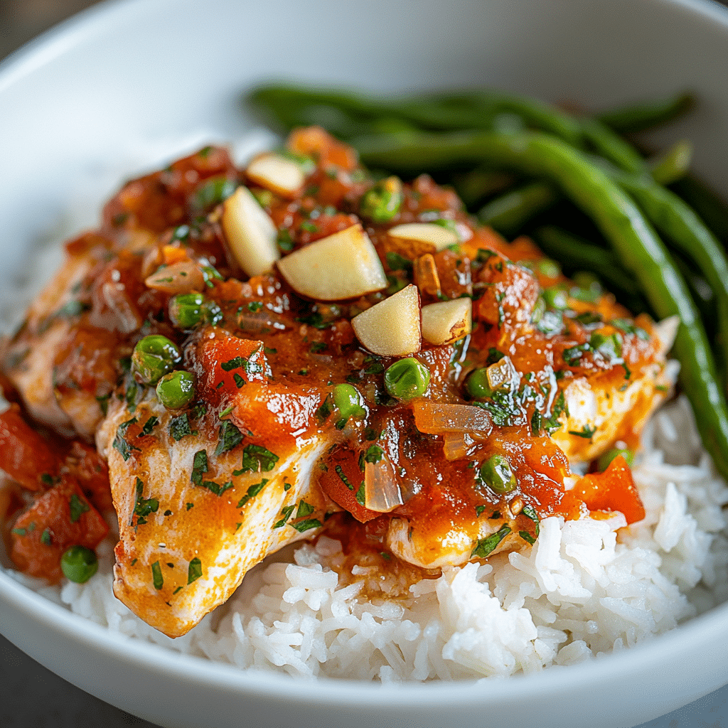 Garlicky Moroccan Fish Recipe