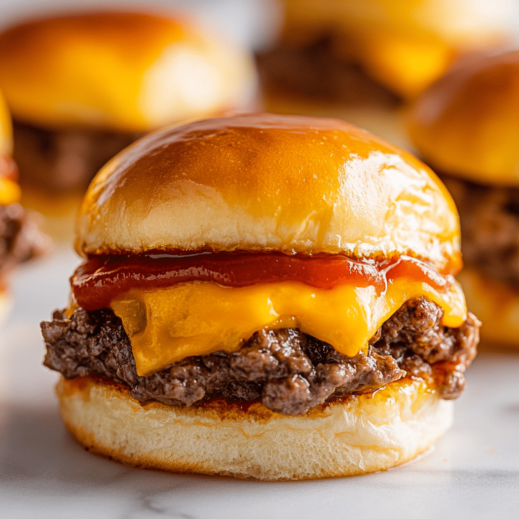 Chopped Cheeseburger Sliders