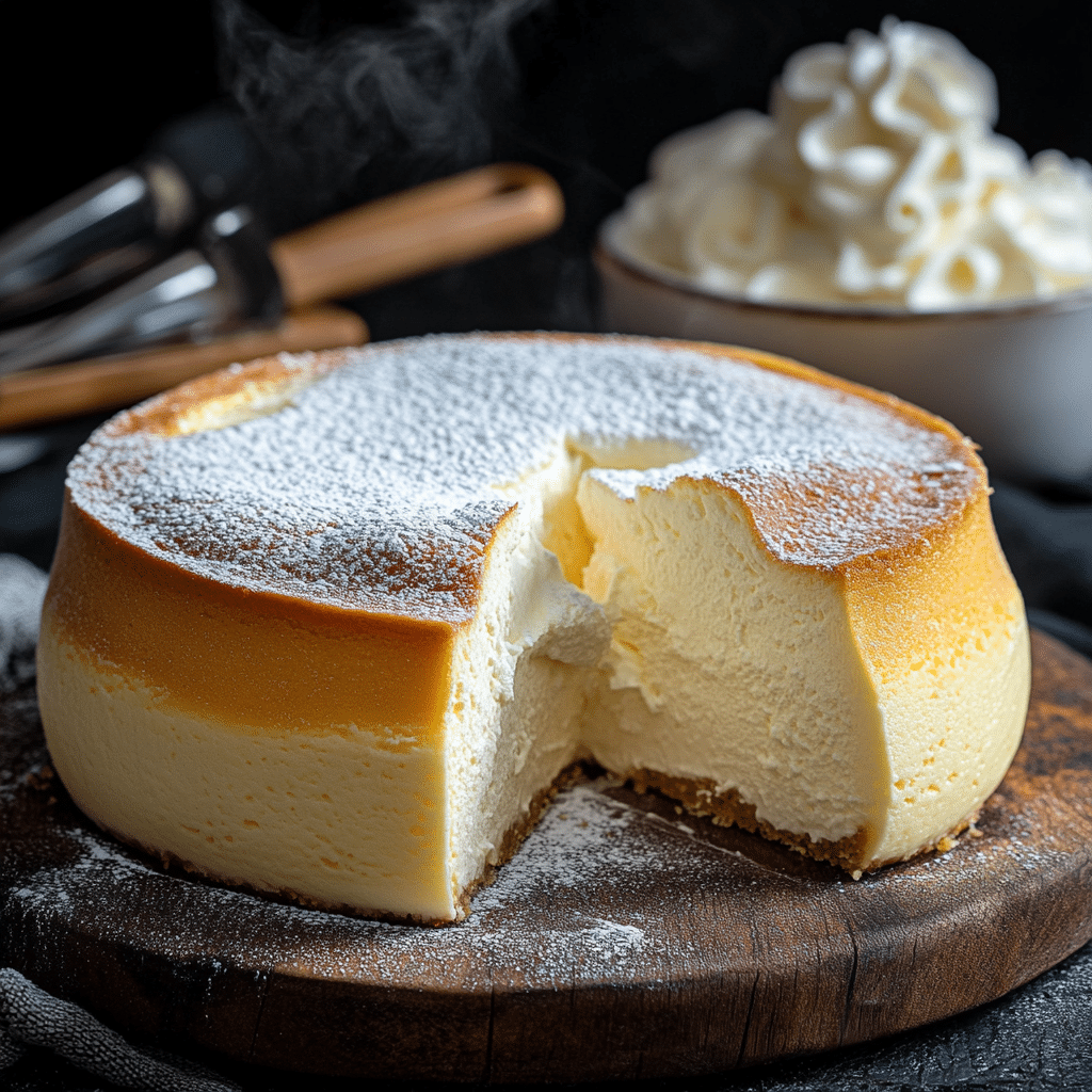 Light & Fluffy Yogurt Cloud Cake