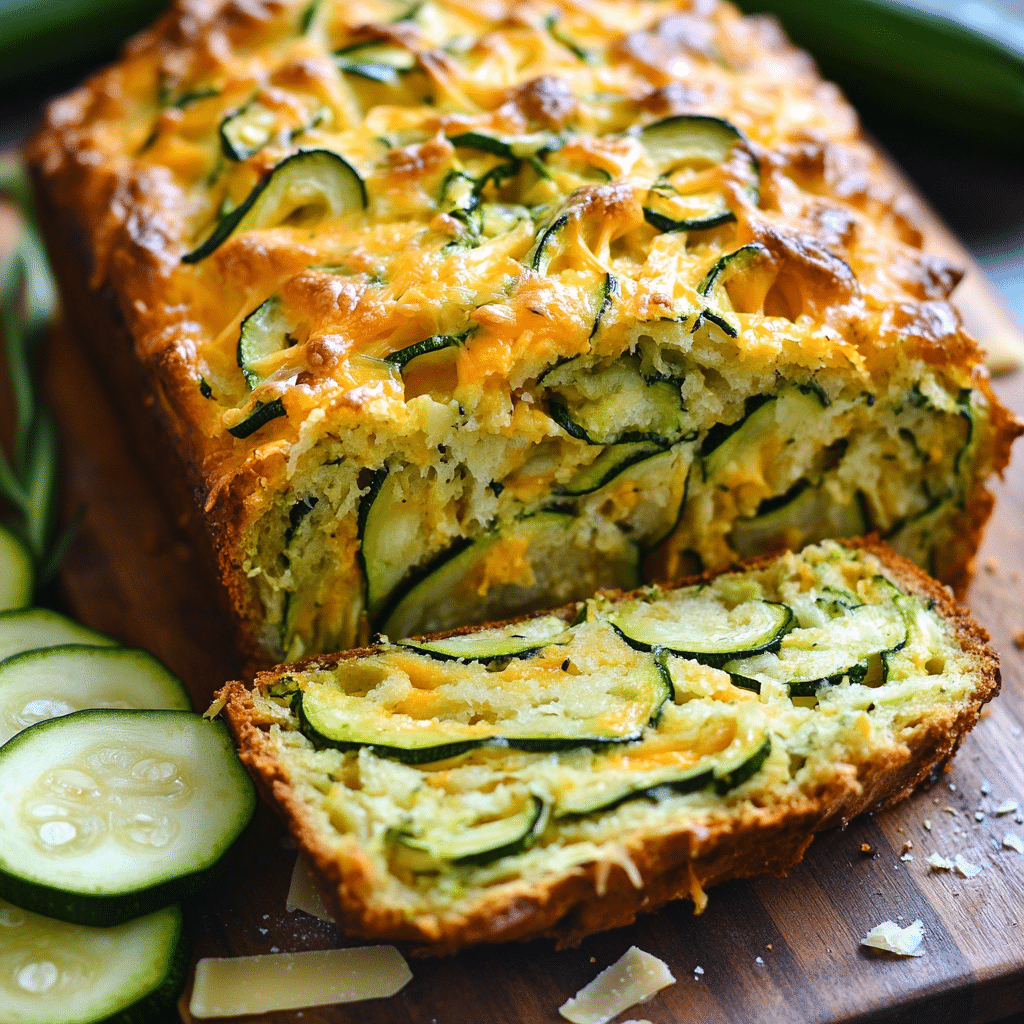 Zucchini Cheese Bread