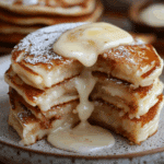 Cinnamon Roll Stuffed Pancakes