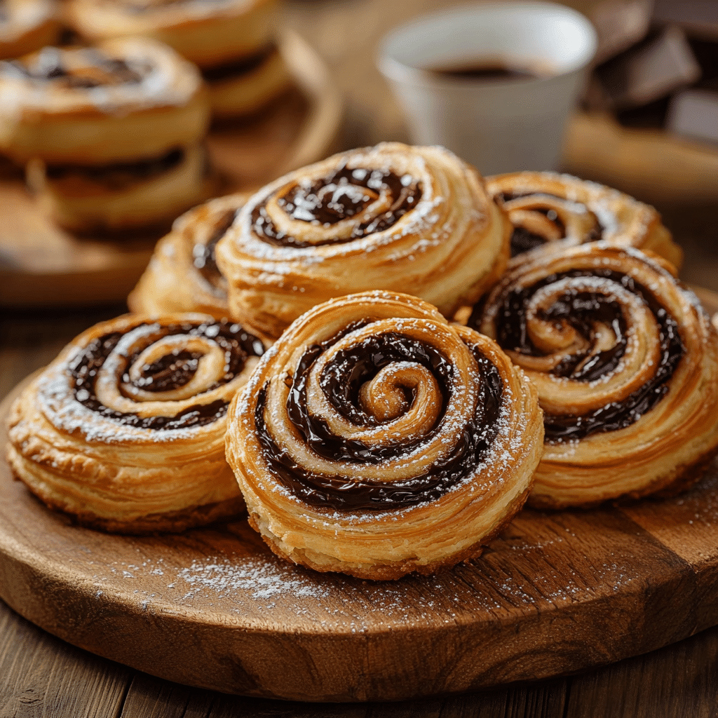 Nutella Puff Pastries