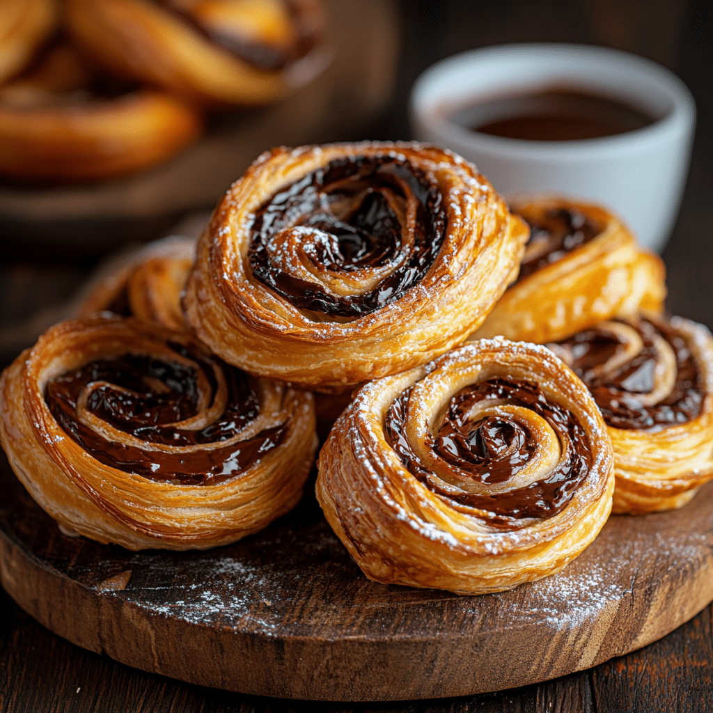 Nutella Puff Pastries