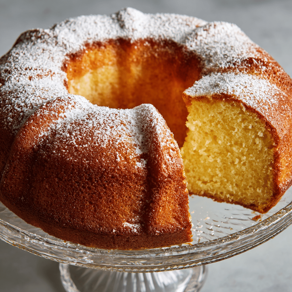 Lemon Lovers Pound Cake