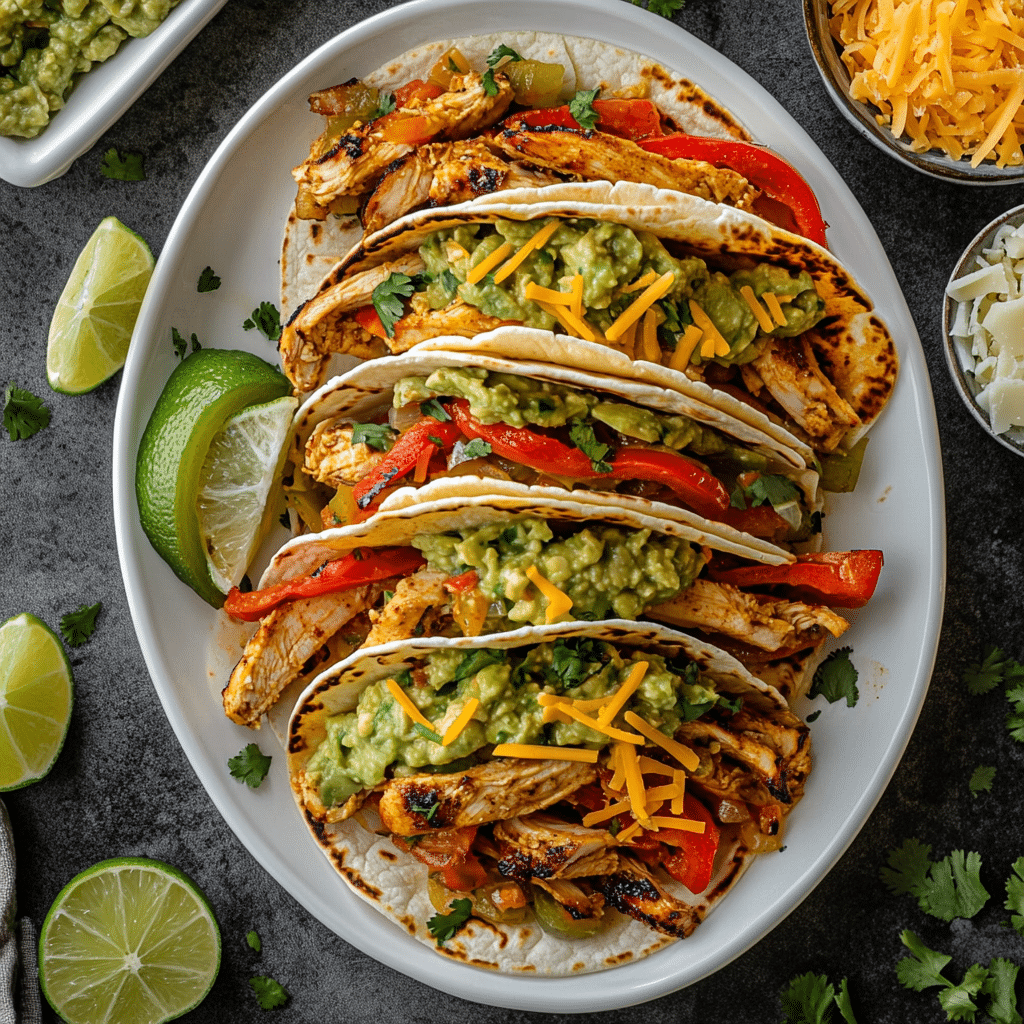 Sheet Pan Chicken Fajitas