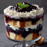 Easy Blueberry Cheesecake Trifle