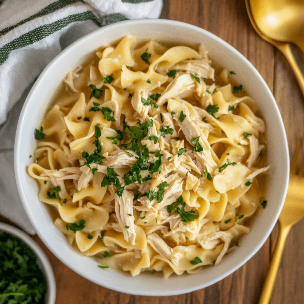 Easy Chicken and Noodles Recipe (Ready in 30 minutes!)