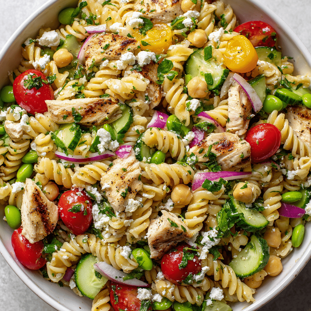 High-Protein Pasta Salad