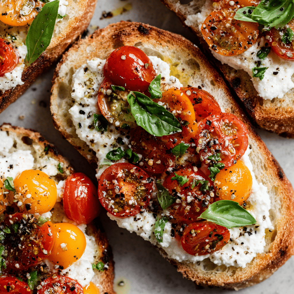 Burrata Bruschetta