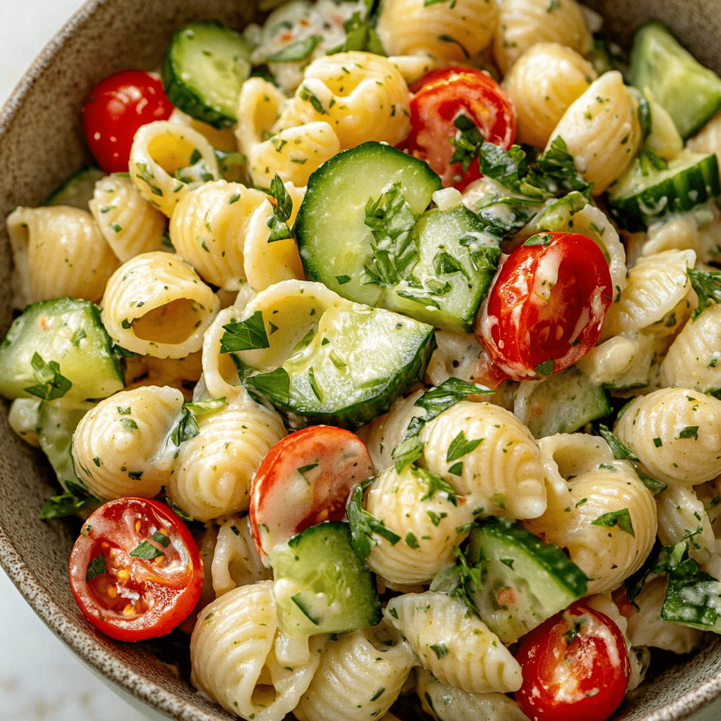 Cilantro Lime Pasta Salad