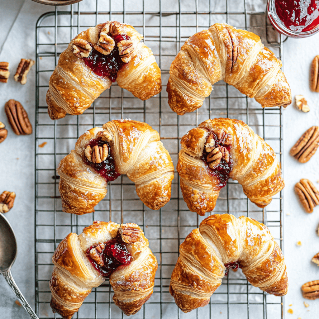 Raspberry Rugelach