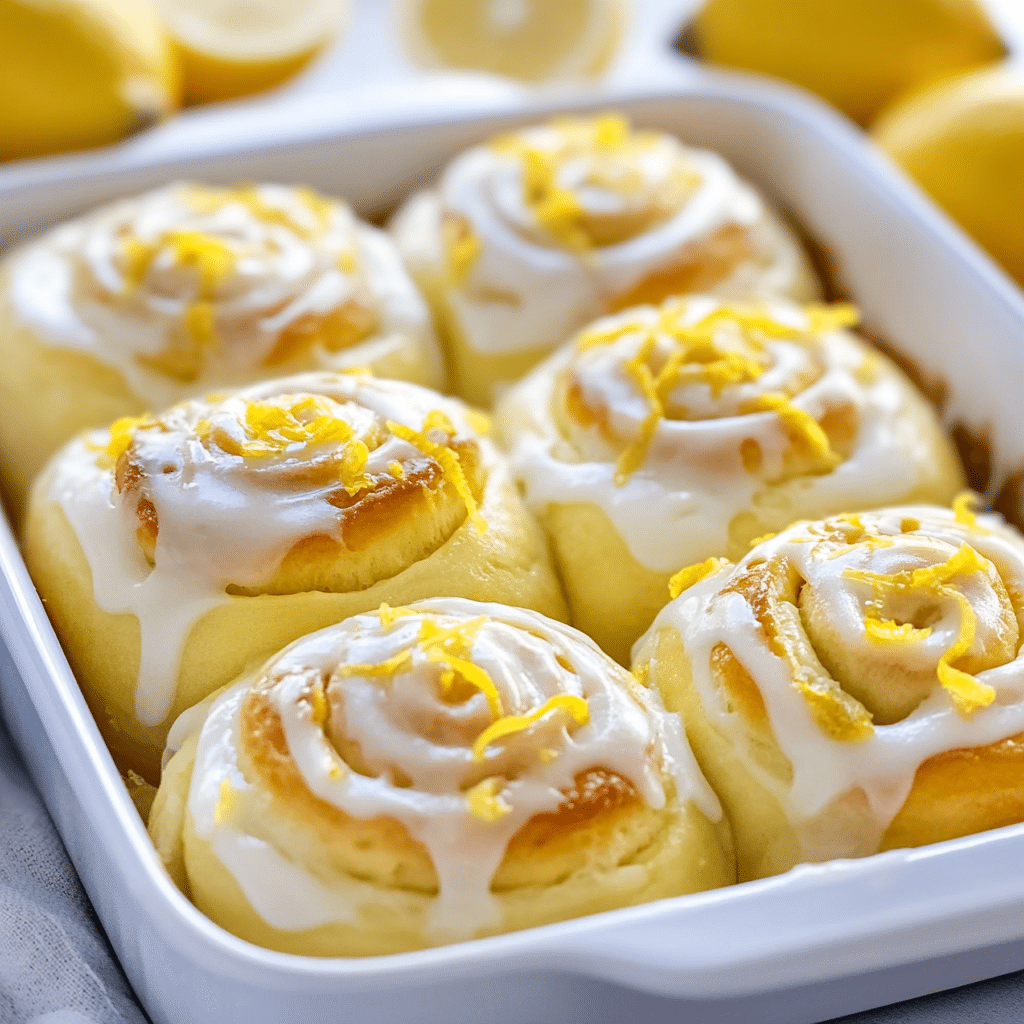 Lemon Sweet Rolls
