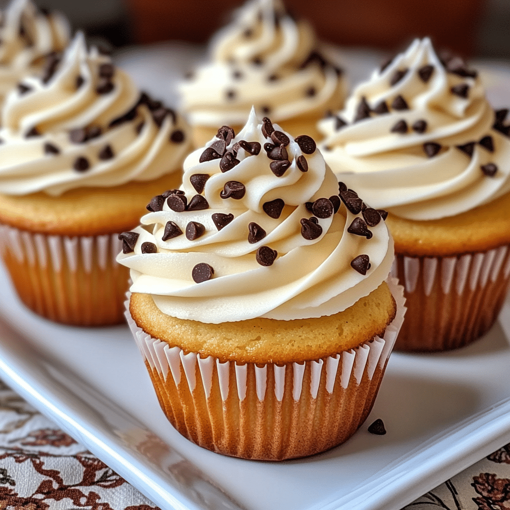 Cannoli Cupcakes