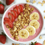 Strawberry Banana Smoothie Bowl