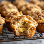 Coffee Cake Greek Yogurt Muffins