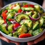 Easy Messy Avocado Summer Salad