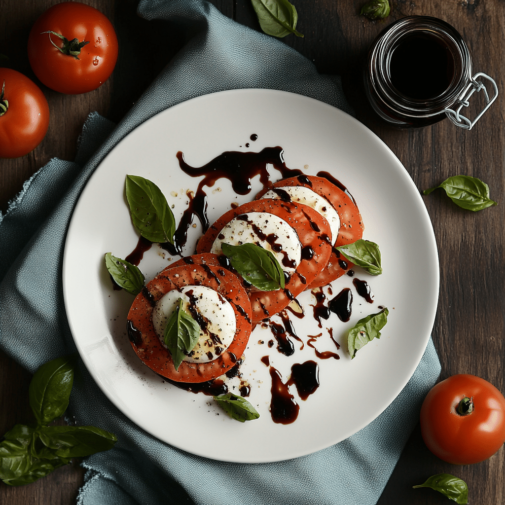 Caprese Salad with Balsamic Glaze