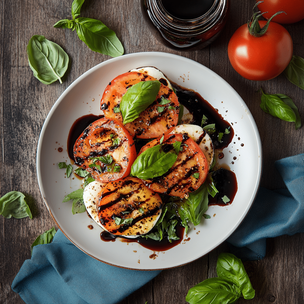 Caprese Salad with Balsamic Glaze
