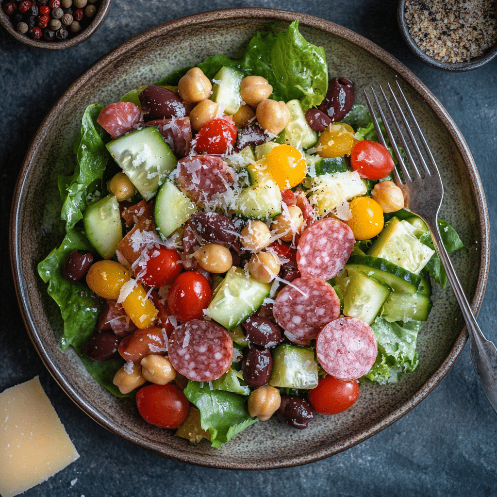 10 Minute Crazy-Good Italian Chopped Salad