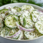 Creamy Cucumber Salad