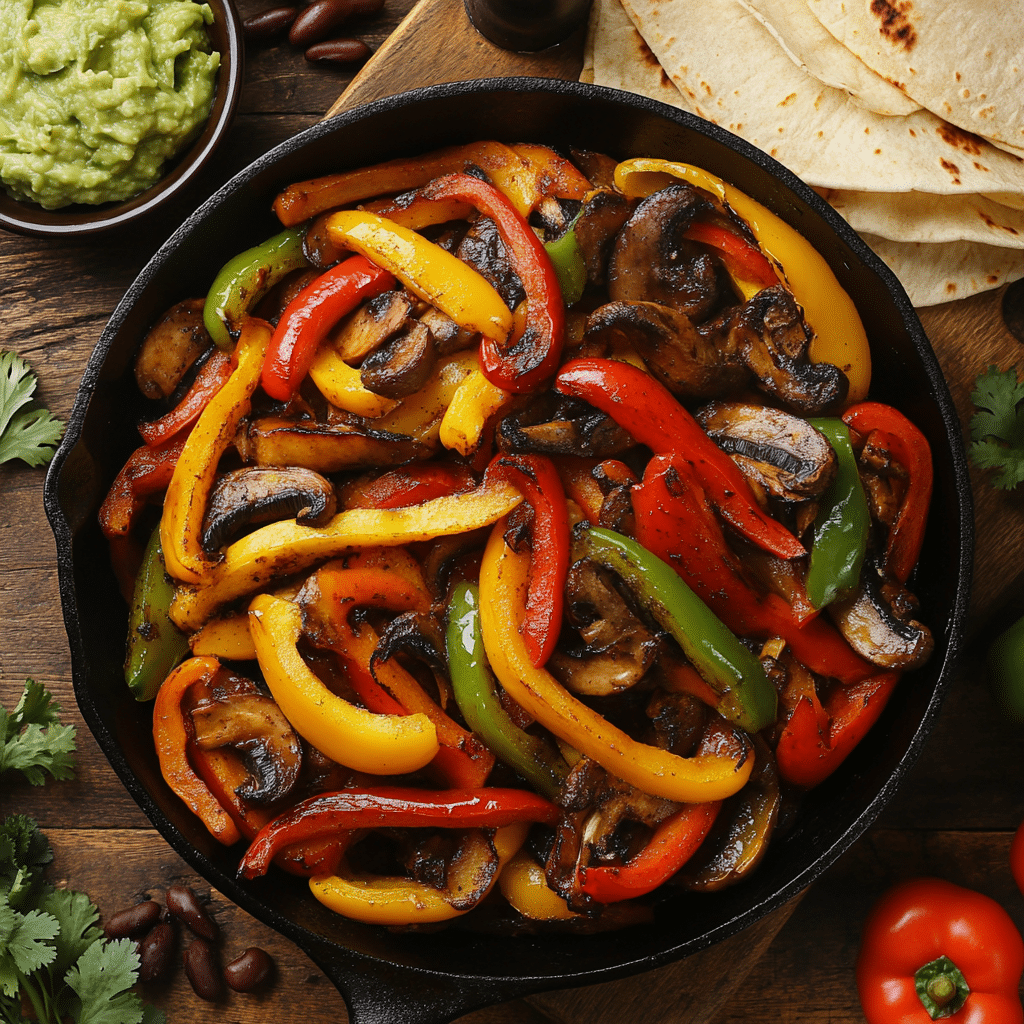 Finger-Licking Veggie Fajitas
