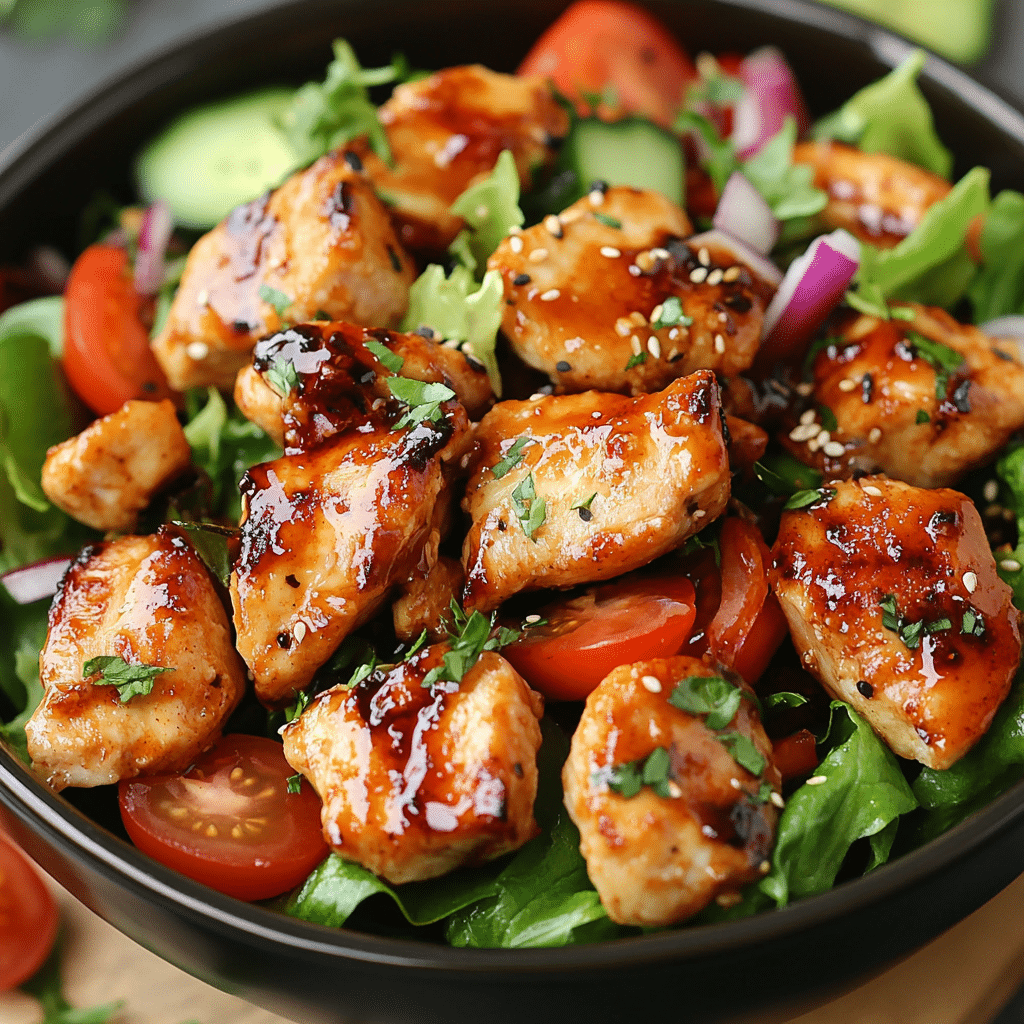Honey Hot Chicken Salad