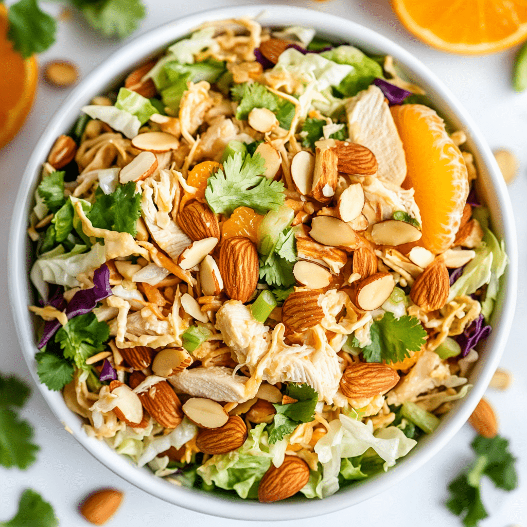 Asian Chicken Salad With Ginger Dressing