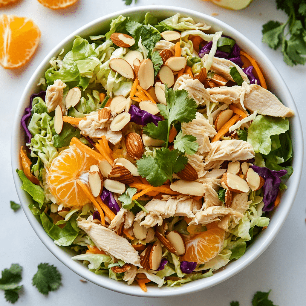 Asian Chicken Salad With Ginger Dressing