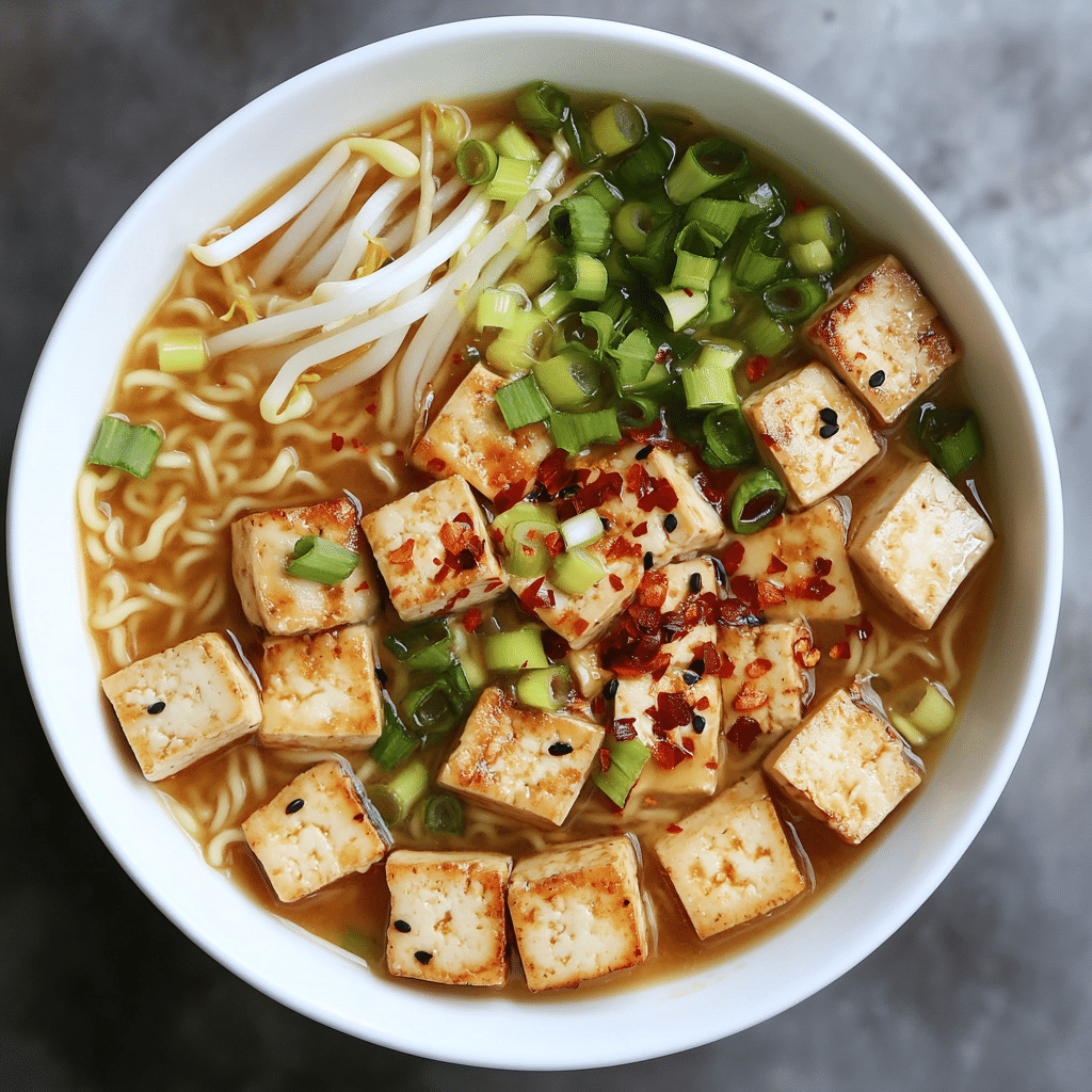 Easy Vegan Ramen Noodle Soup