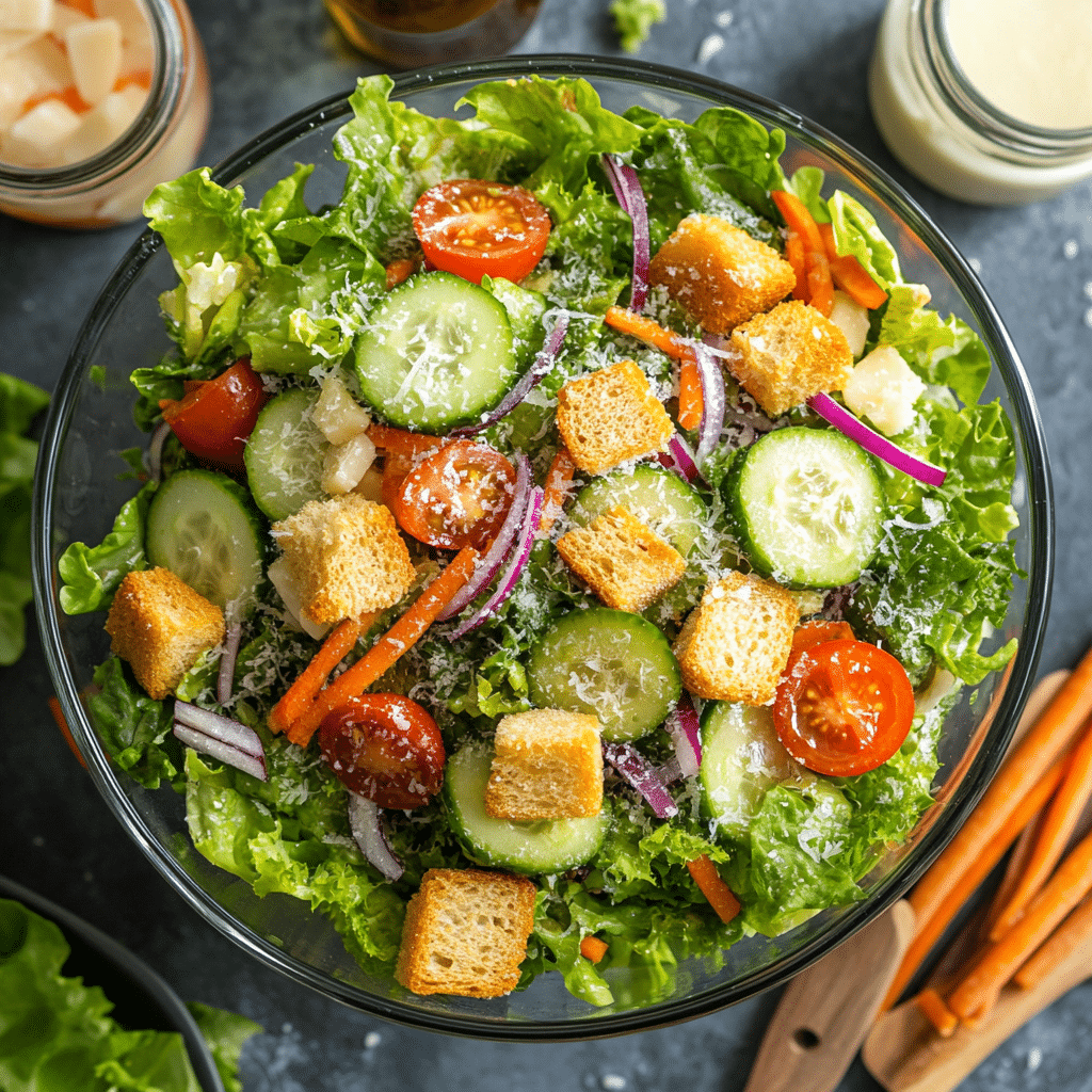 Classic House Salad – Quick and Easy