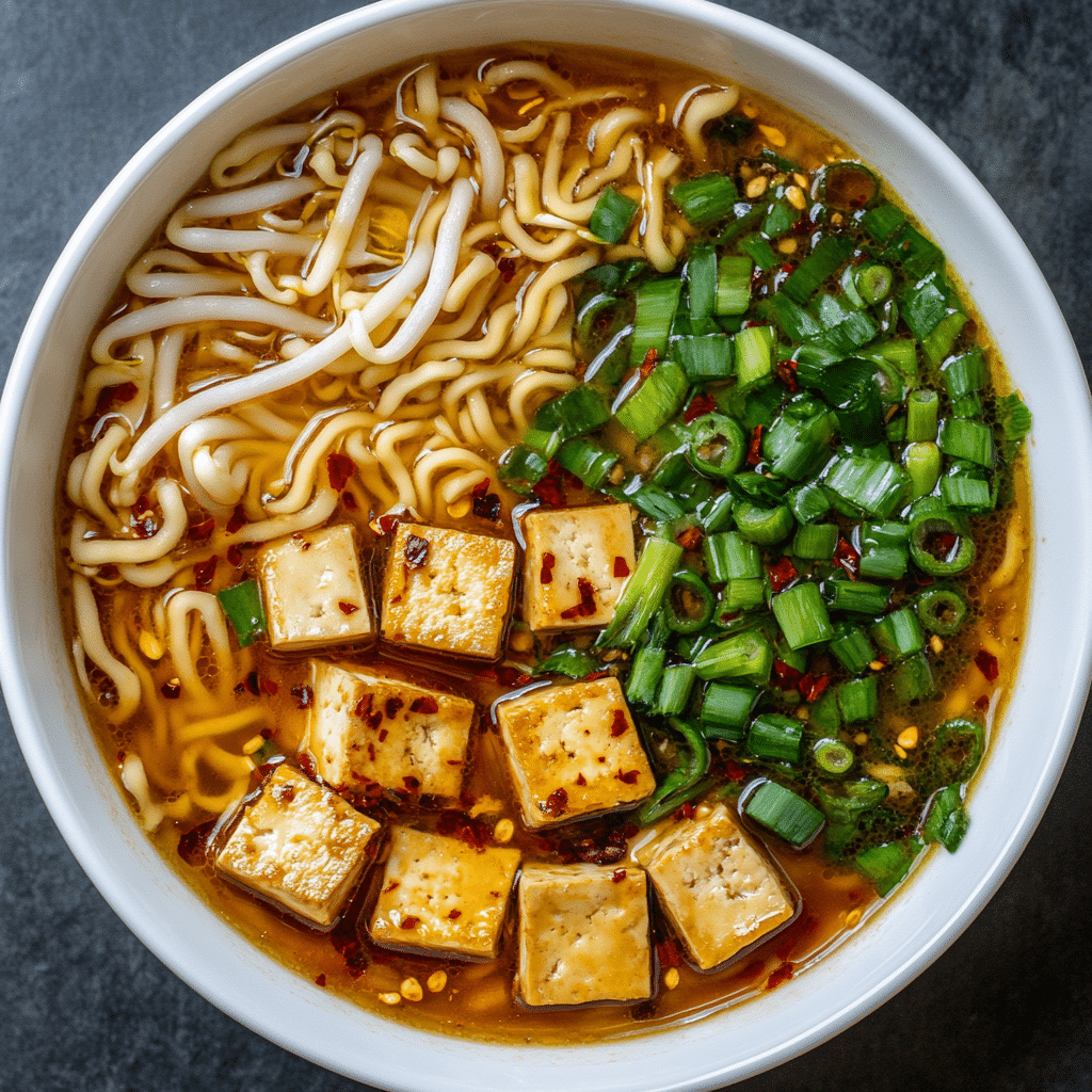 Easy Vegan Ramen Noodle Soup