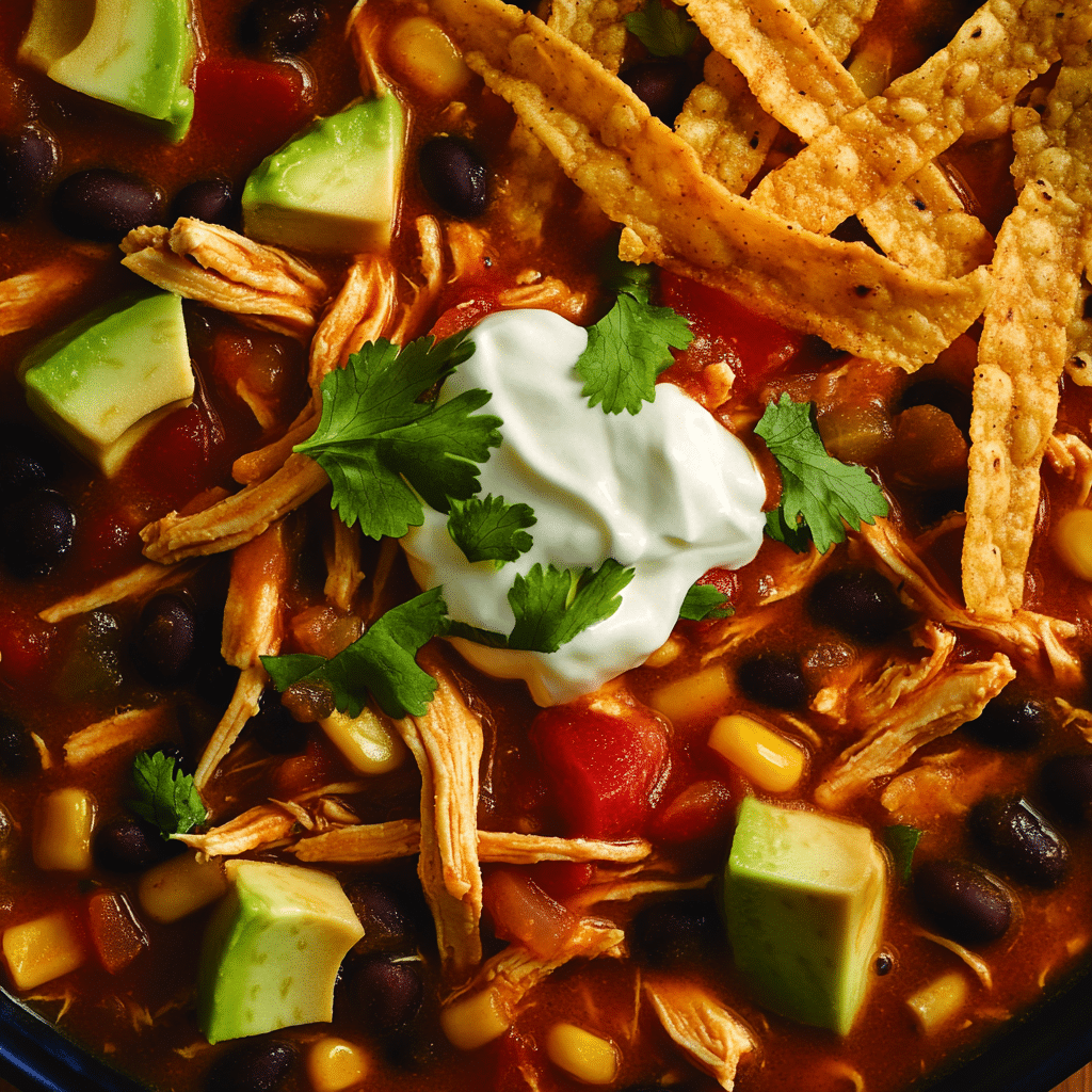 Slow-Cooker Chicken Tortilla Soup