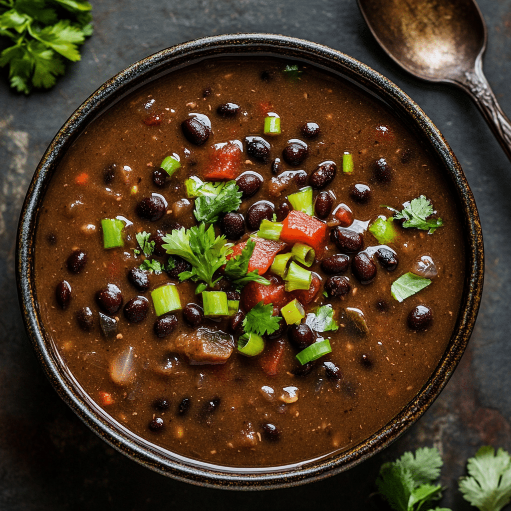 Spicy Black Bean Soup