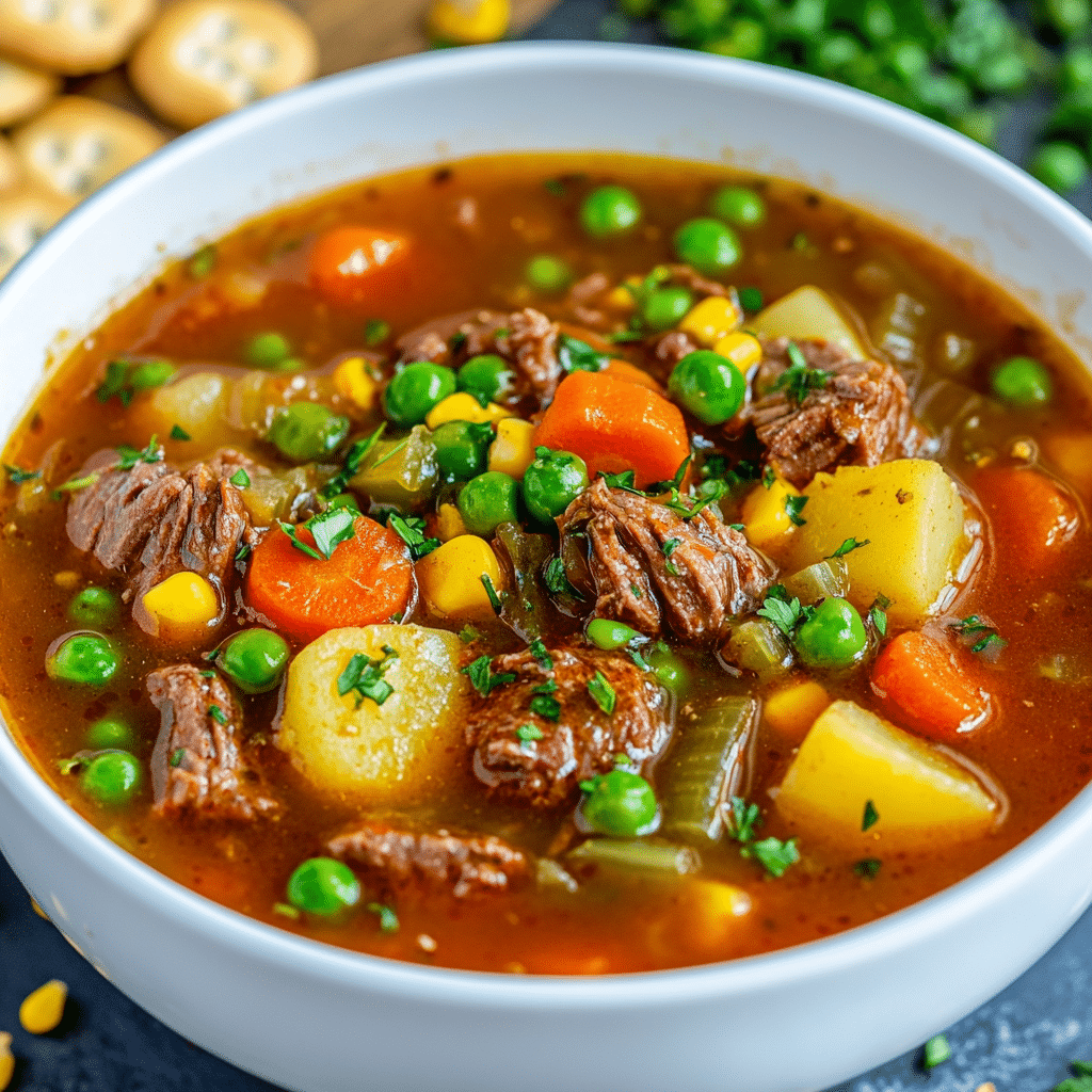 Beef Vegetable Soup