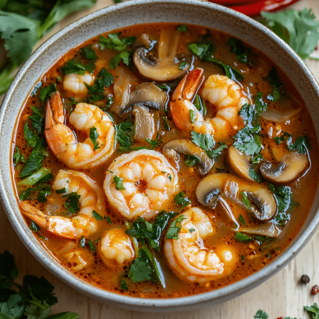 Thai Tom Yum Soup Recipe