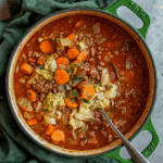 Italian Sausage and Cabbage Soup