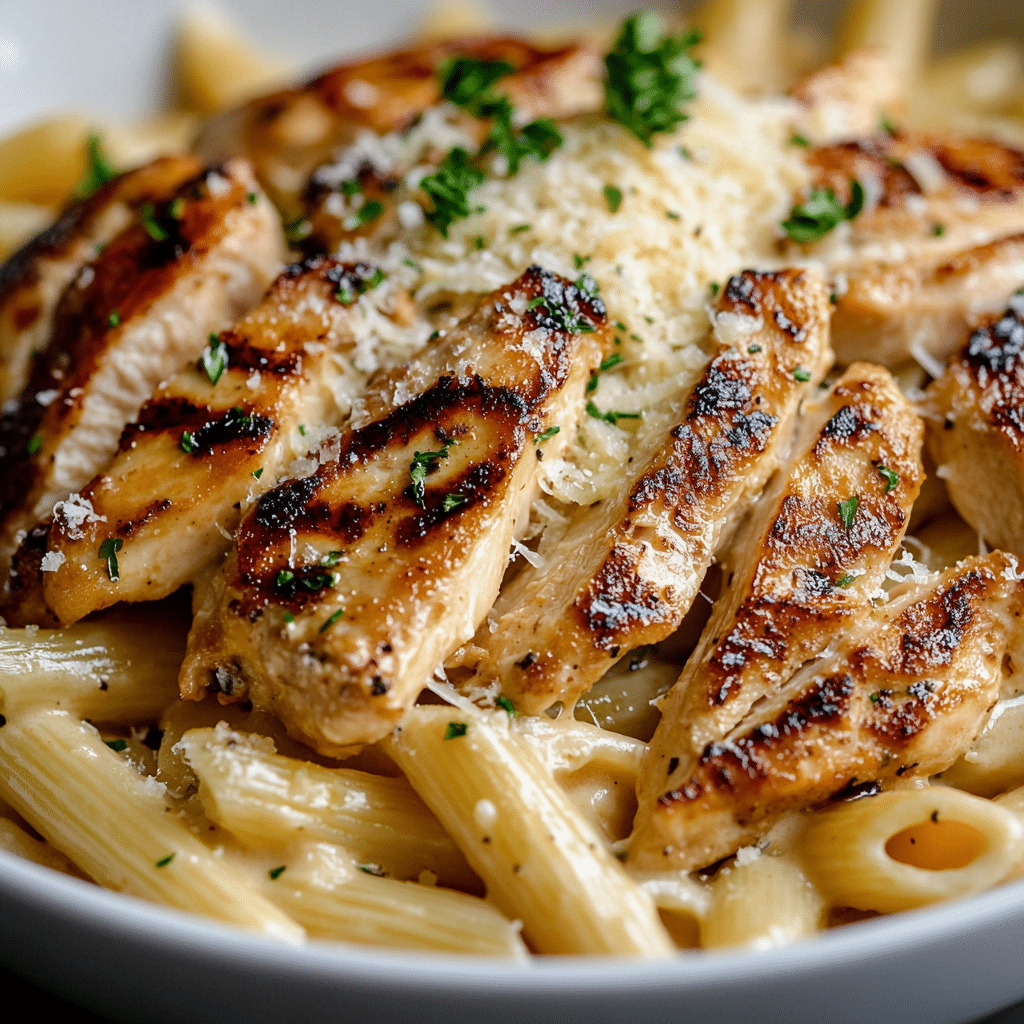 Creamy Cajun Chicken Penne Pasta
