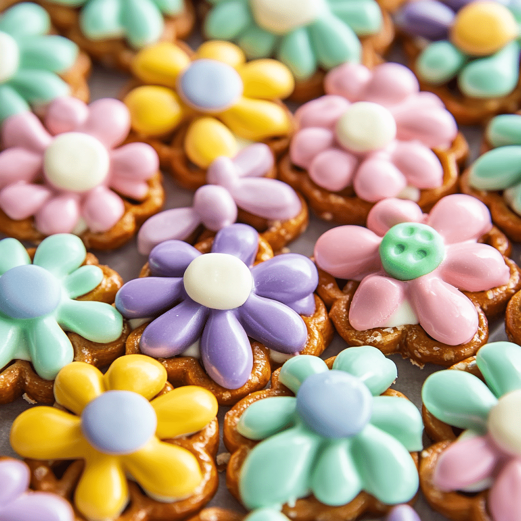 Flower Pretzel Bites