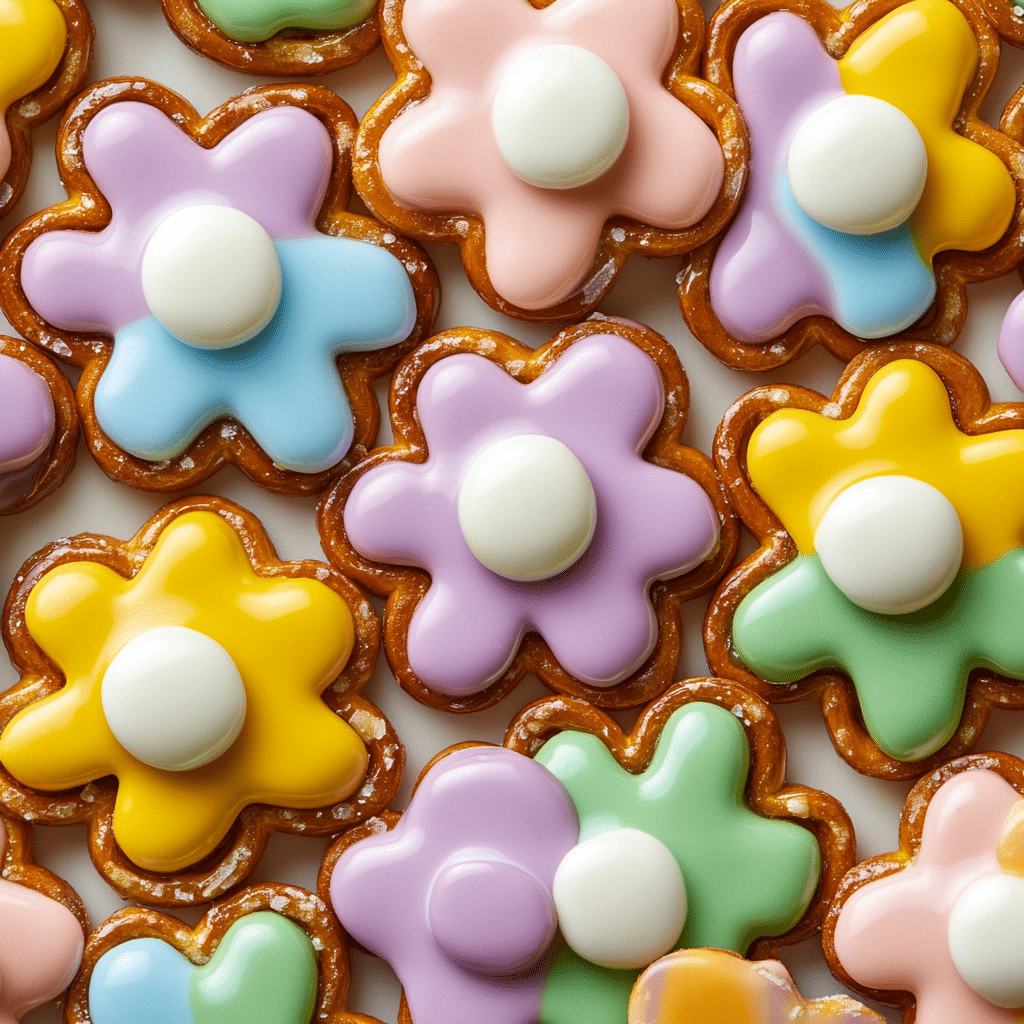 Flower Pretzel Bites