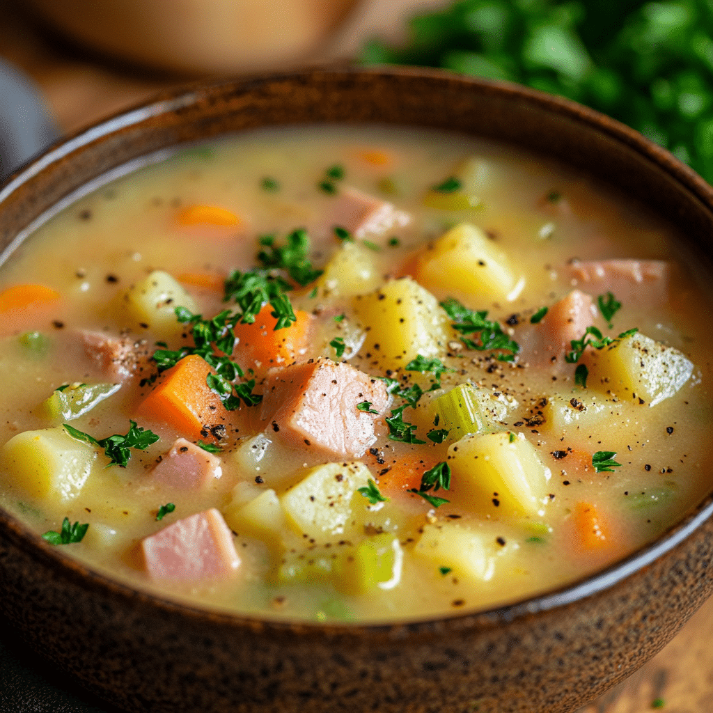 Creamy Ham and Potato Soup