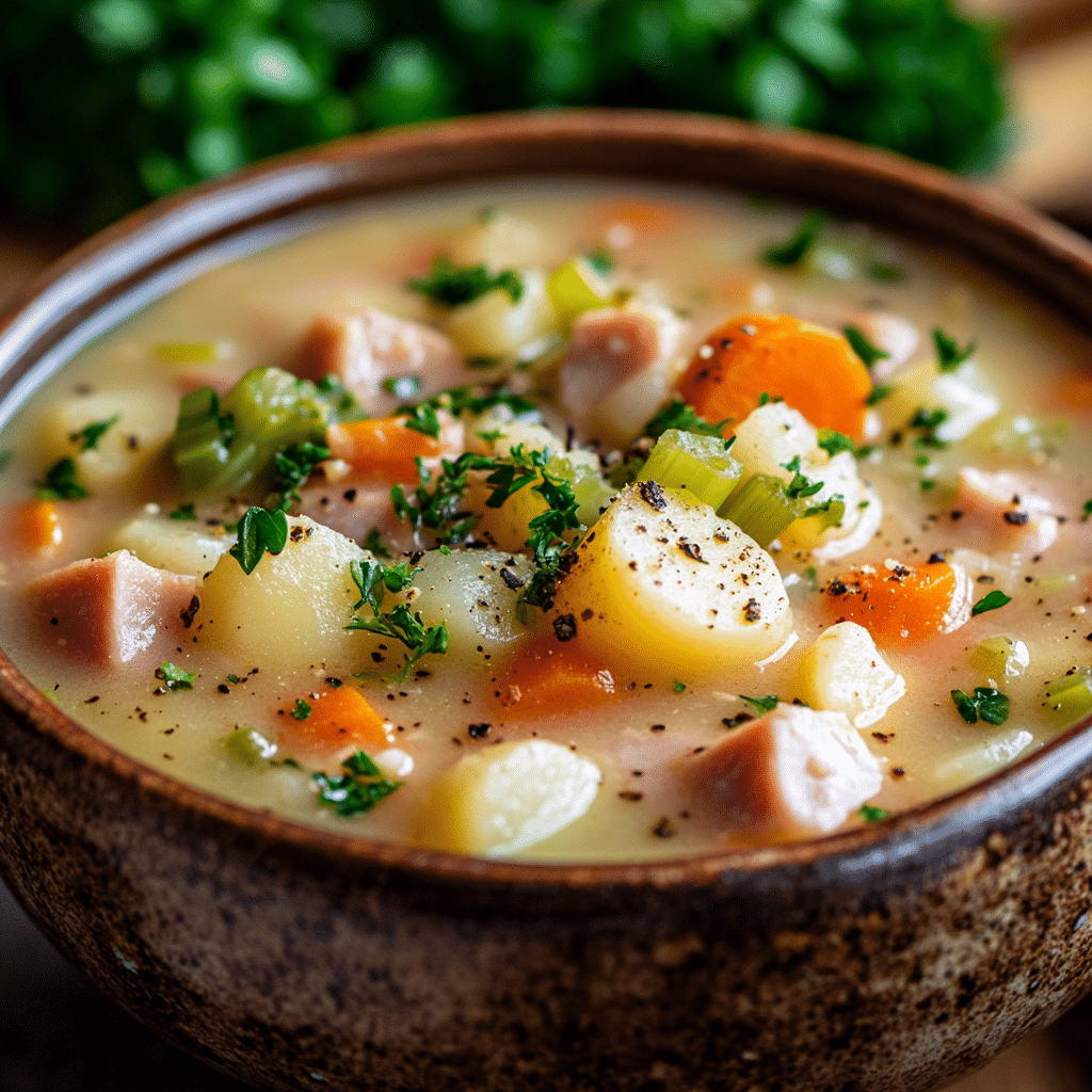 Creamy Ham and Potato Soup