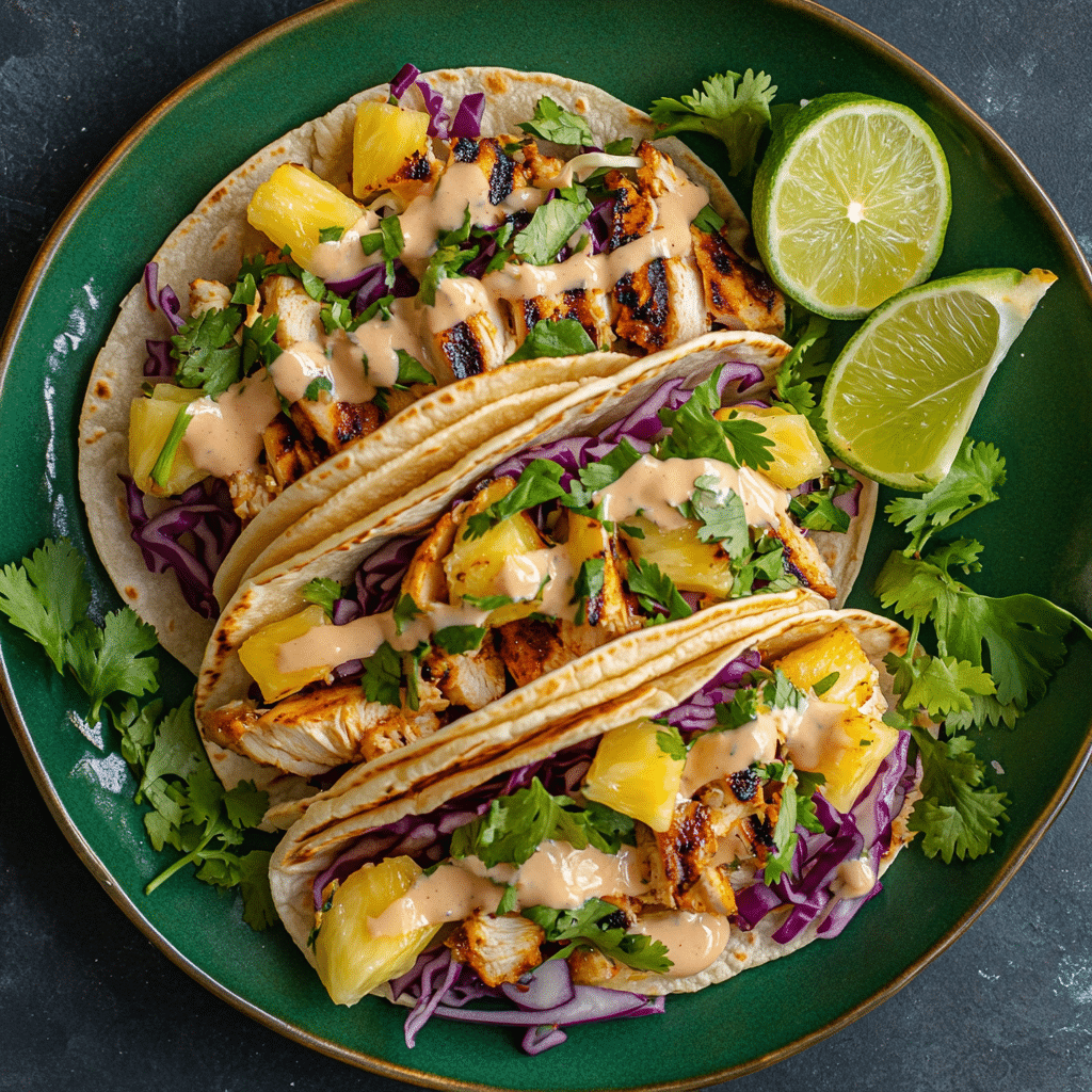 Jerk Chicken Tacos