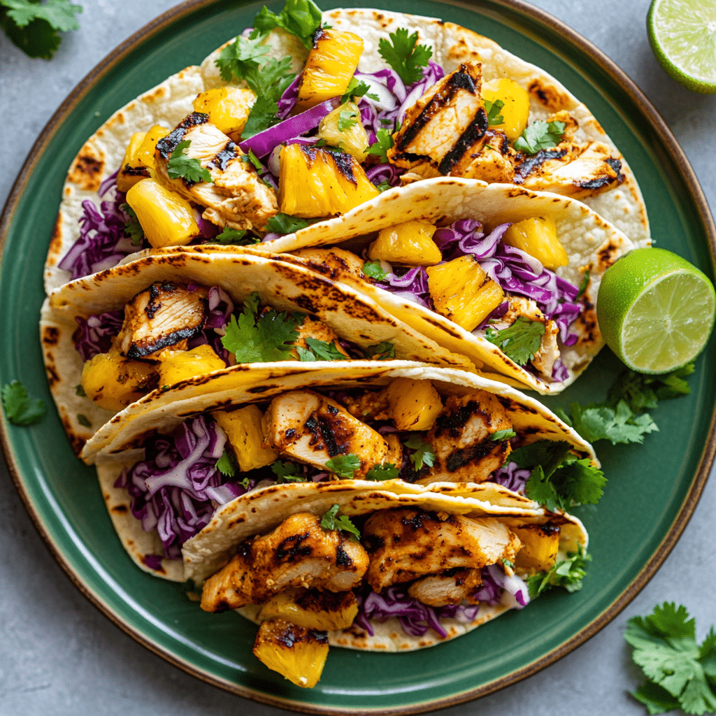 Jerk Chicken Tacos
