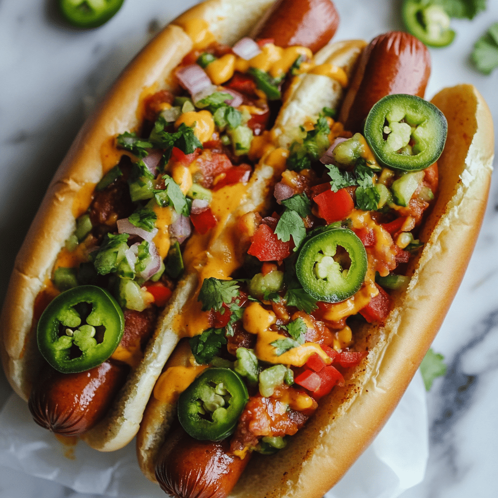 Tex-Mex Hot Dogs