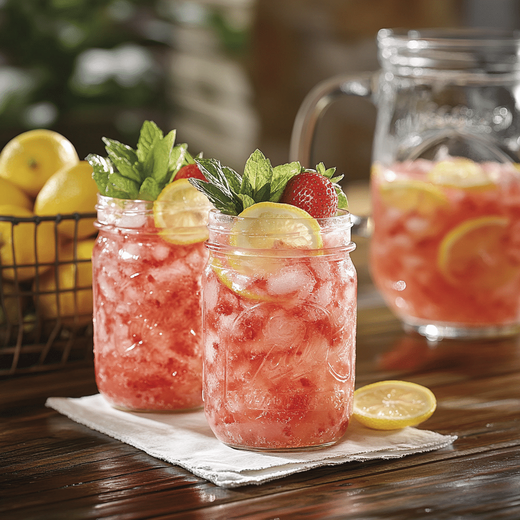 Easy Strawberry Lemonade Recipe