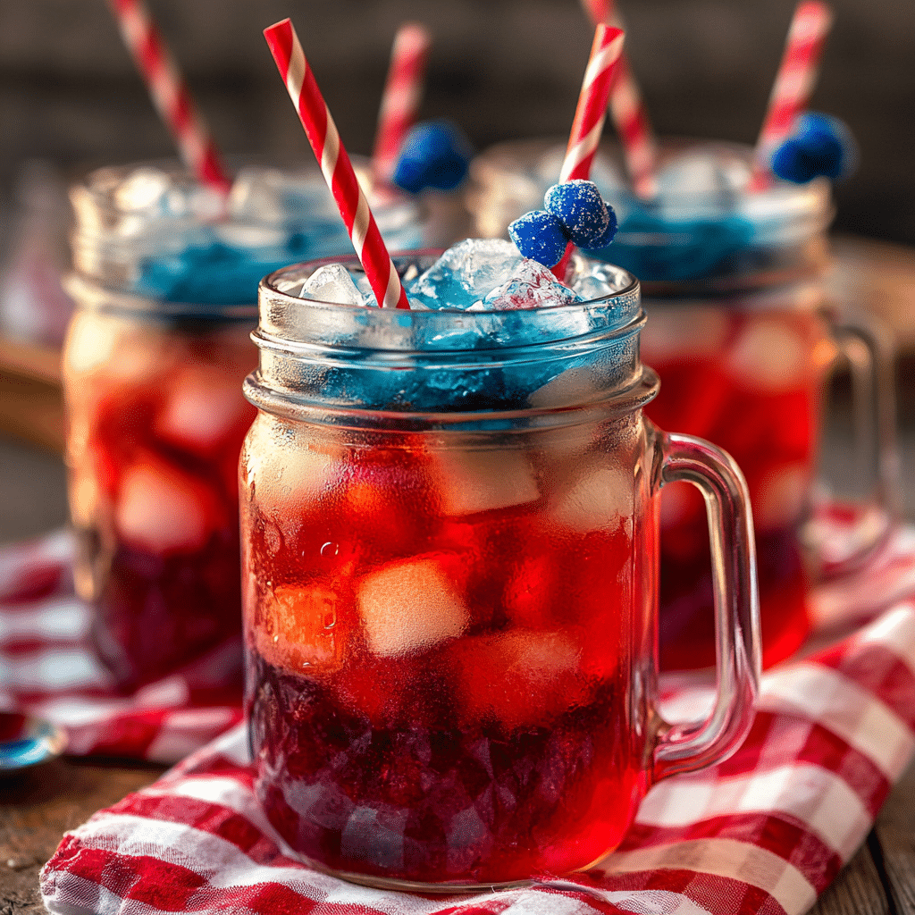 Kid-Friendly Patriotic Punch