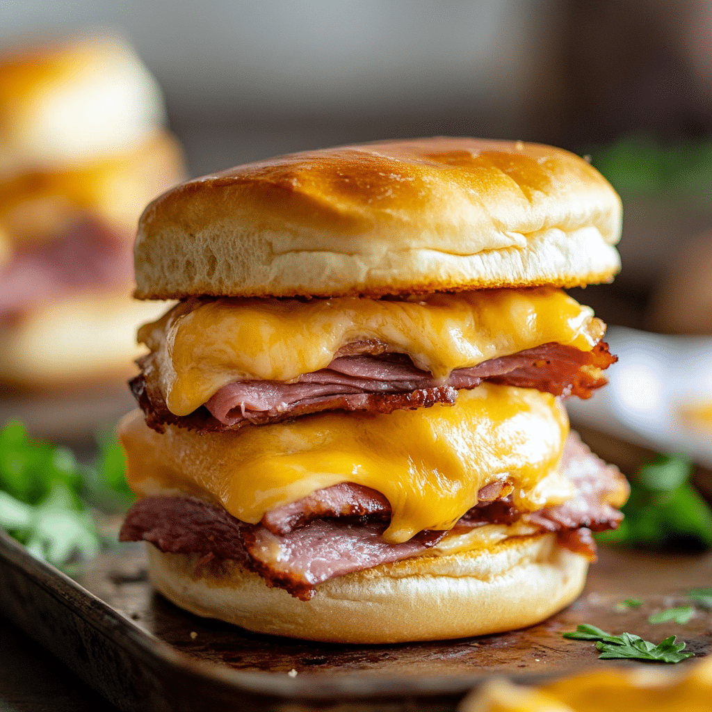 Easy Turkey Bacon Ranch Sliders