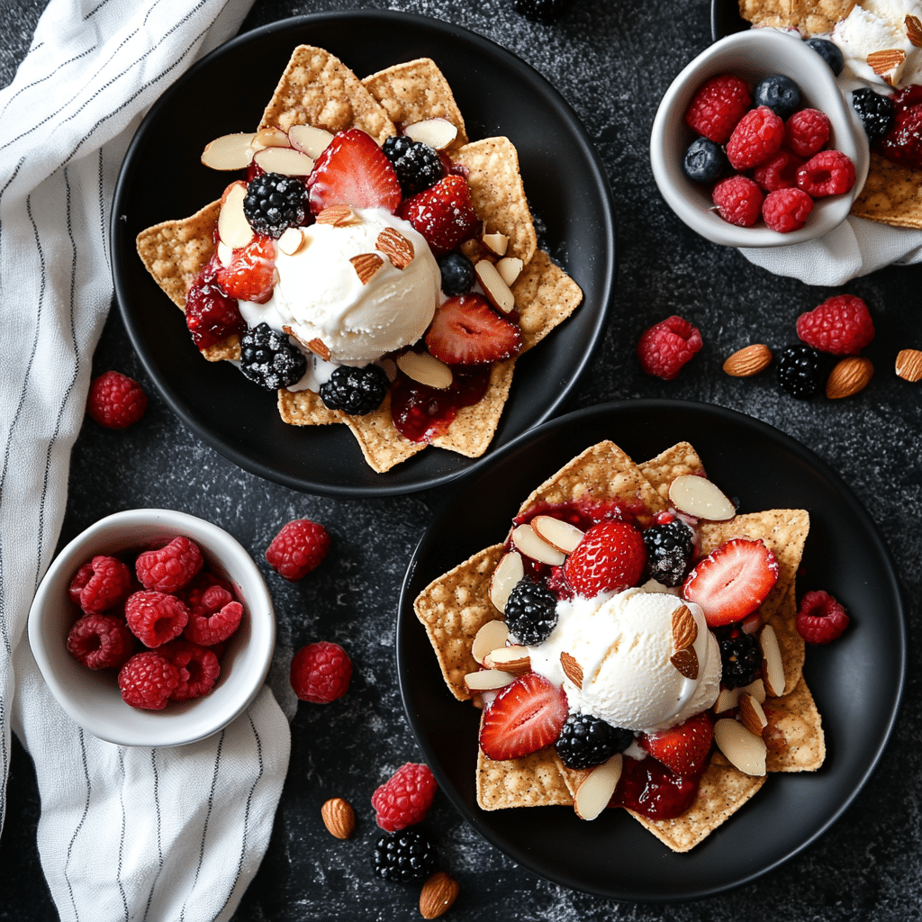 Easy Dessert Nachos