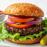 Vegan Black Bean Burger