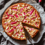 Norwegian Rhubarb and Almond Cake